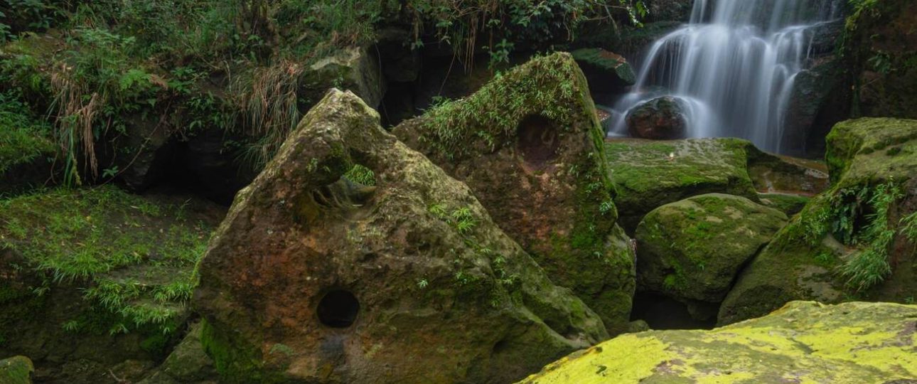 garden of caves, Cherrapunjee