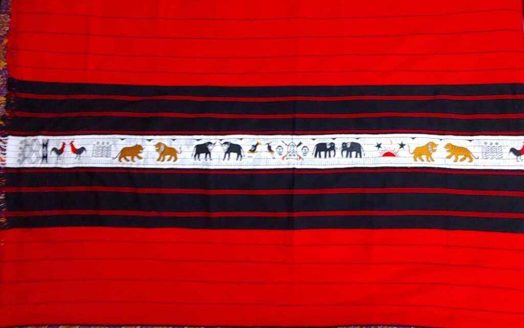 Naga shawl art of nagaland