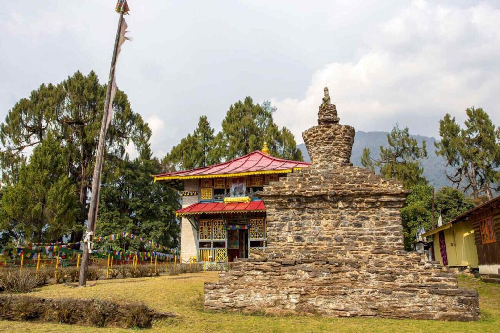 Dubdi Monastery one of the famous historical places of Sikkim