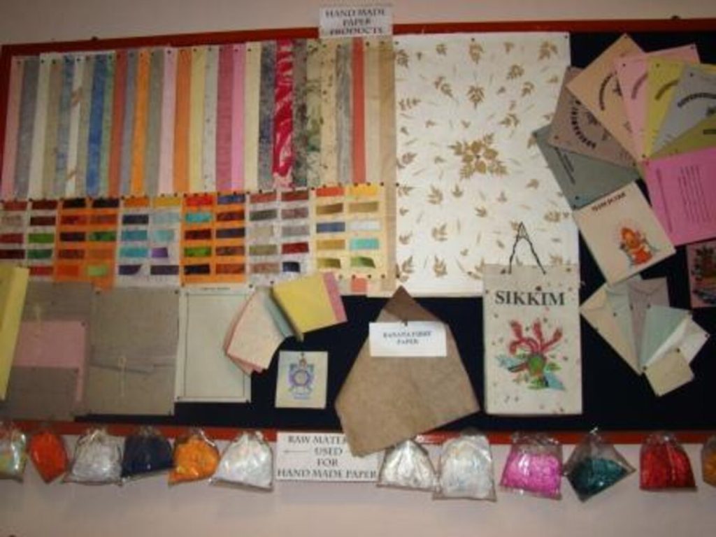 Handmade Paper Products one of Sikkim famous things