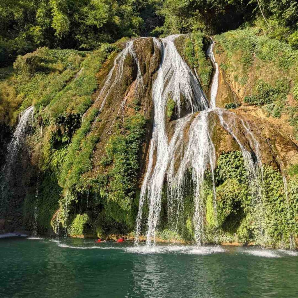 Khaddum waterfall one of the best Jowai waterfalls