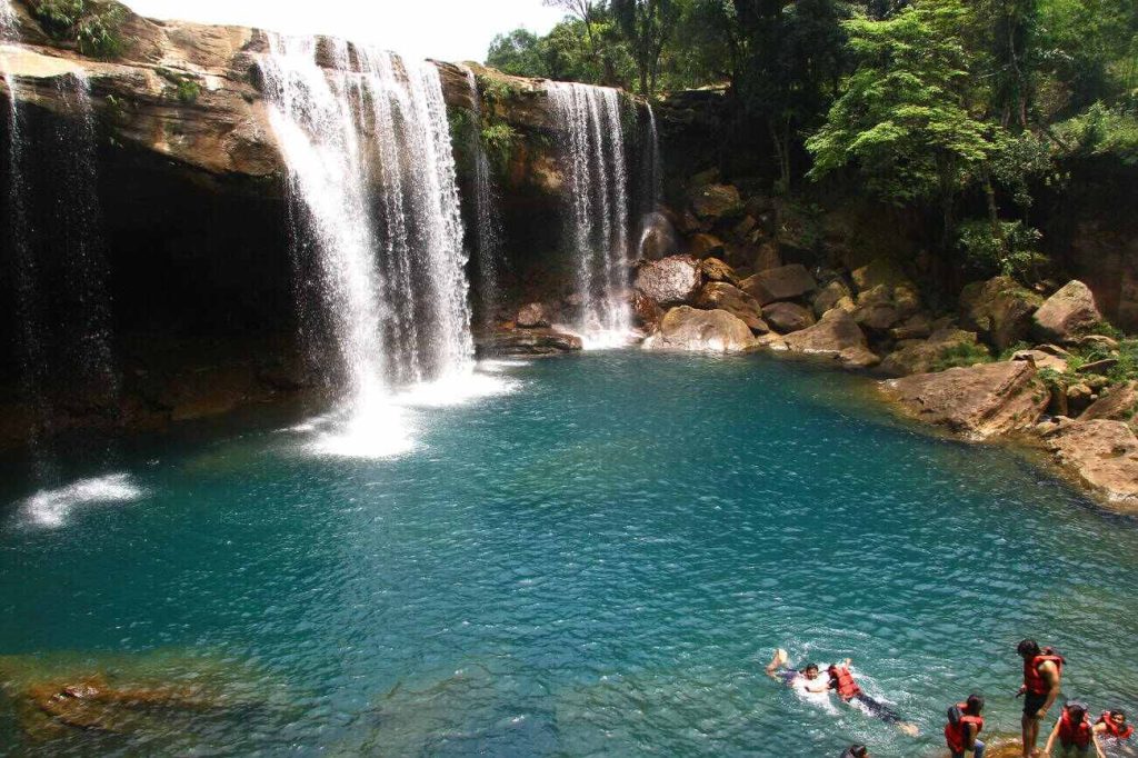 Krangsuri waterfall one of the best Jowai waterfalls