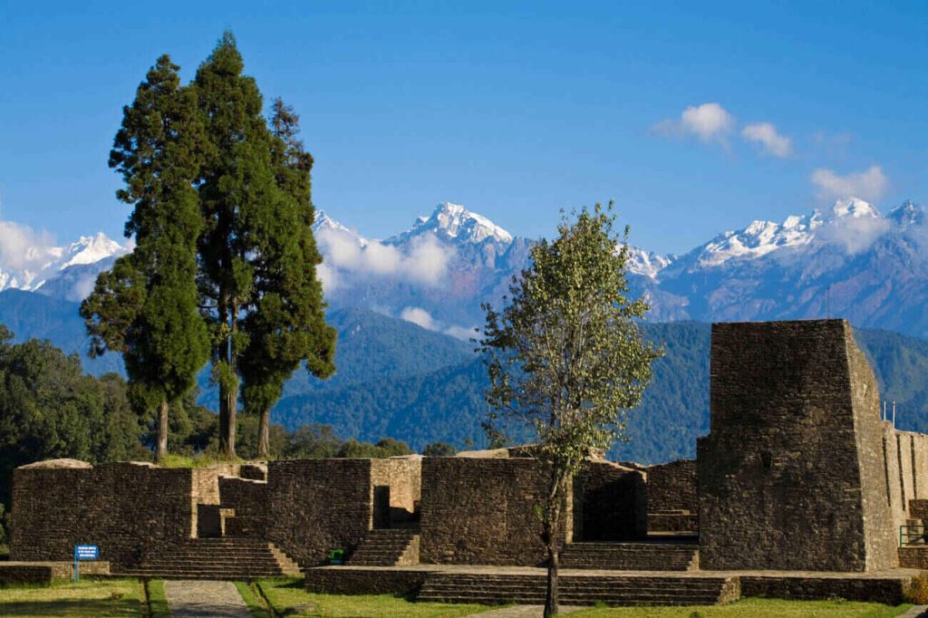 Rabdentse Ruins one of the famous historical places of Sikkim