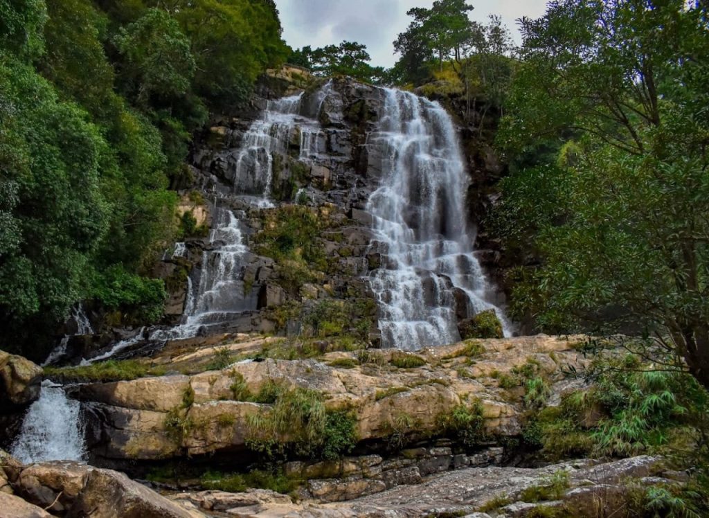 Tyrshi fall one of the best Jowai waterfalls