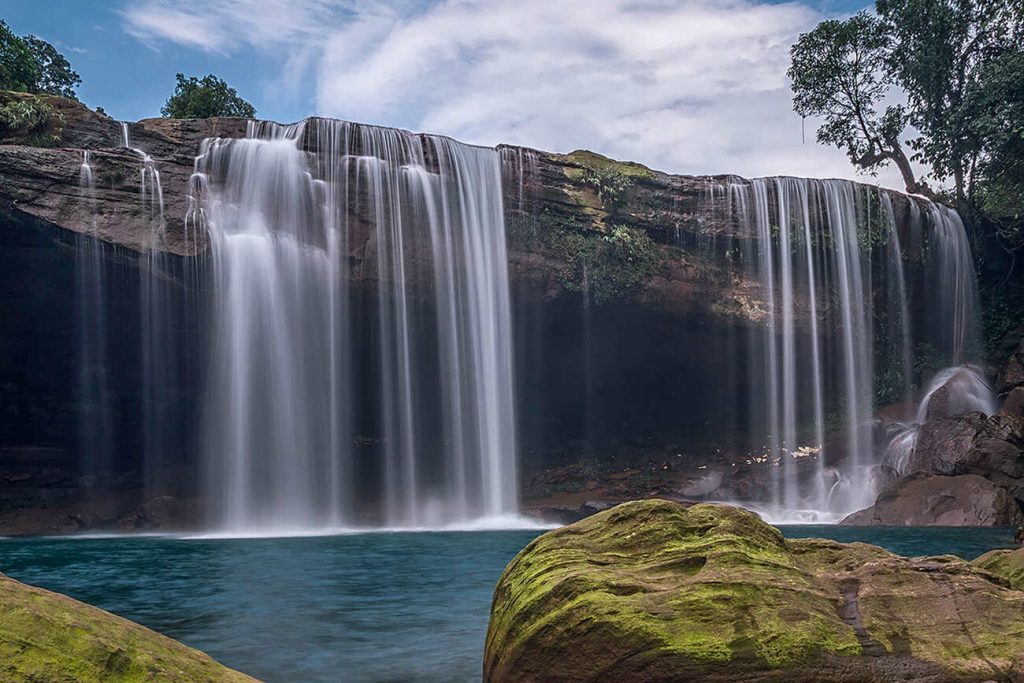 Krang suri waterfall one of the best places to visit in Jowai