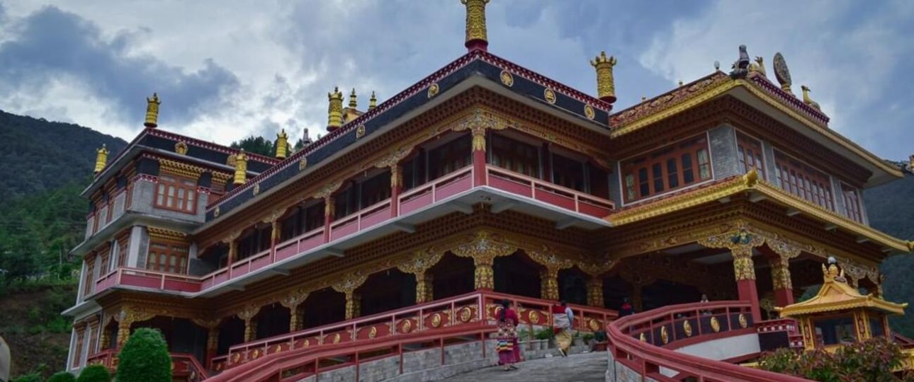 Sangti monastery in Sangti valley Arunachal Pradesh