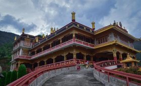 Sangti monastery in Sangti valley Arunachal Pradesh