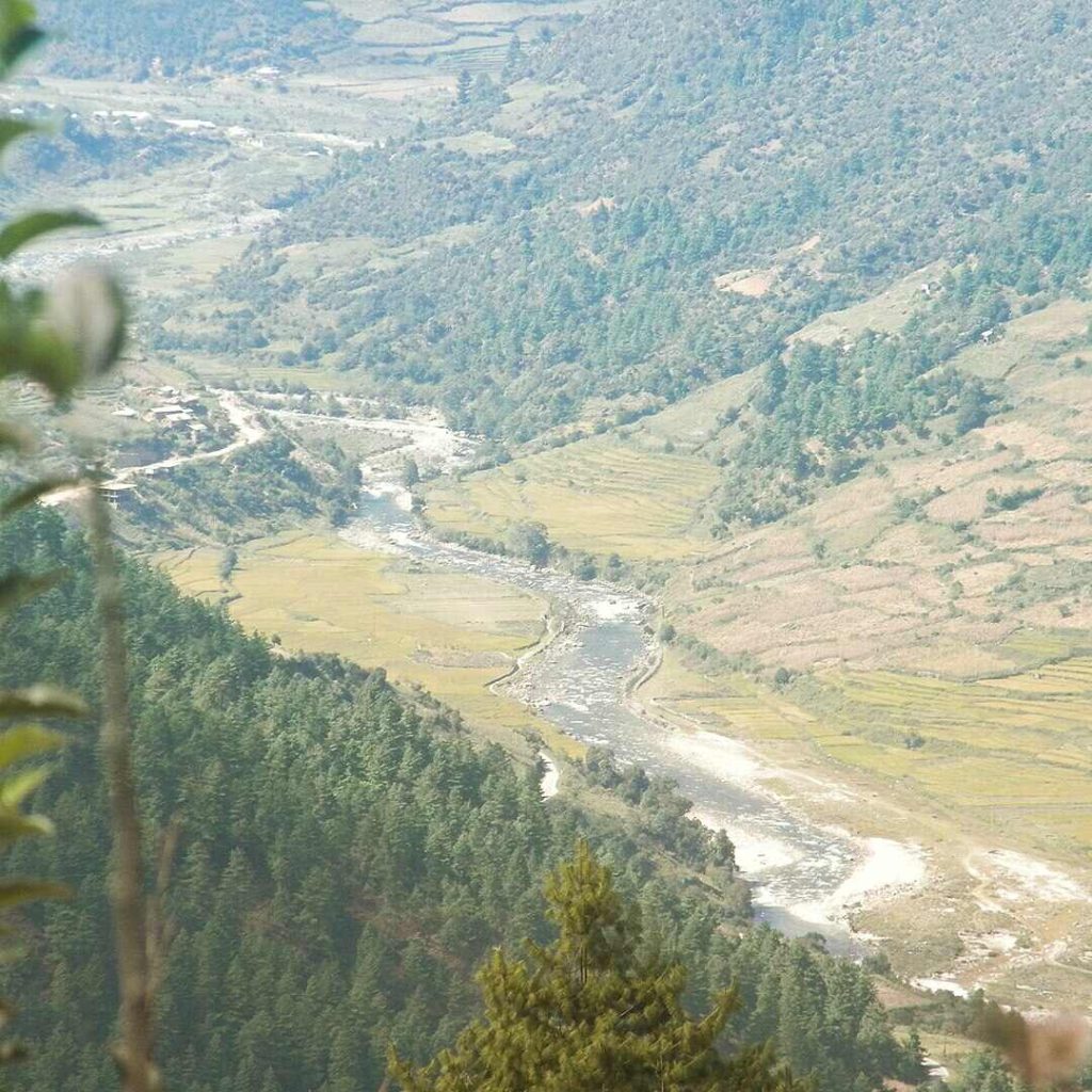 Sangti river in Sangti valley Arunachal Pradesh