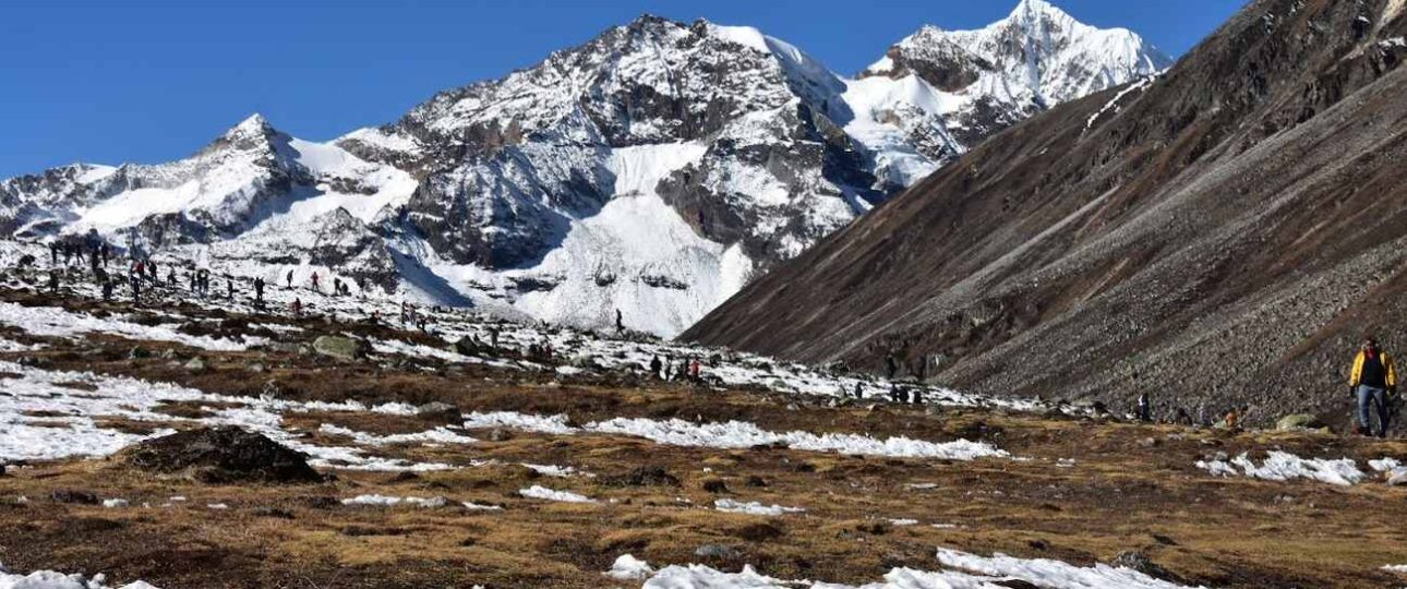 Zero Point Sikkim Snowfall