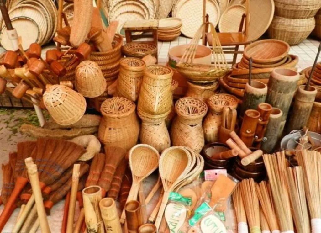 Bamboo and Cane products handicraft of arunachal pradesh