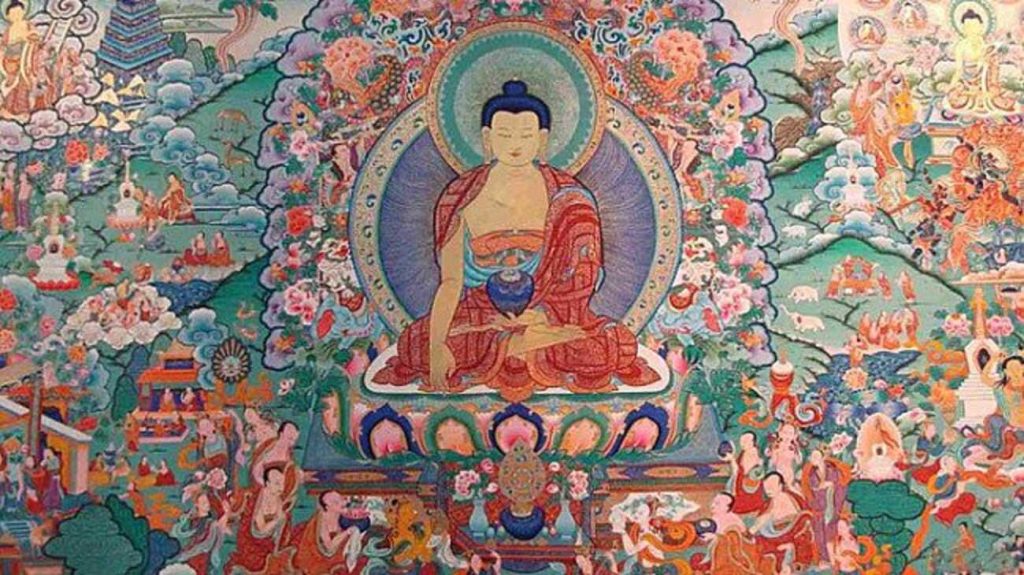 Buddhist Thangkas handicraft of arunachal pradesh