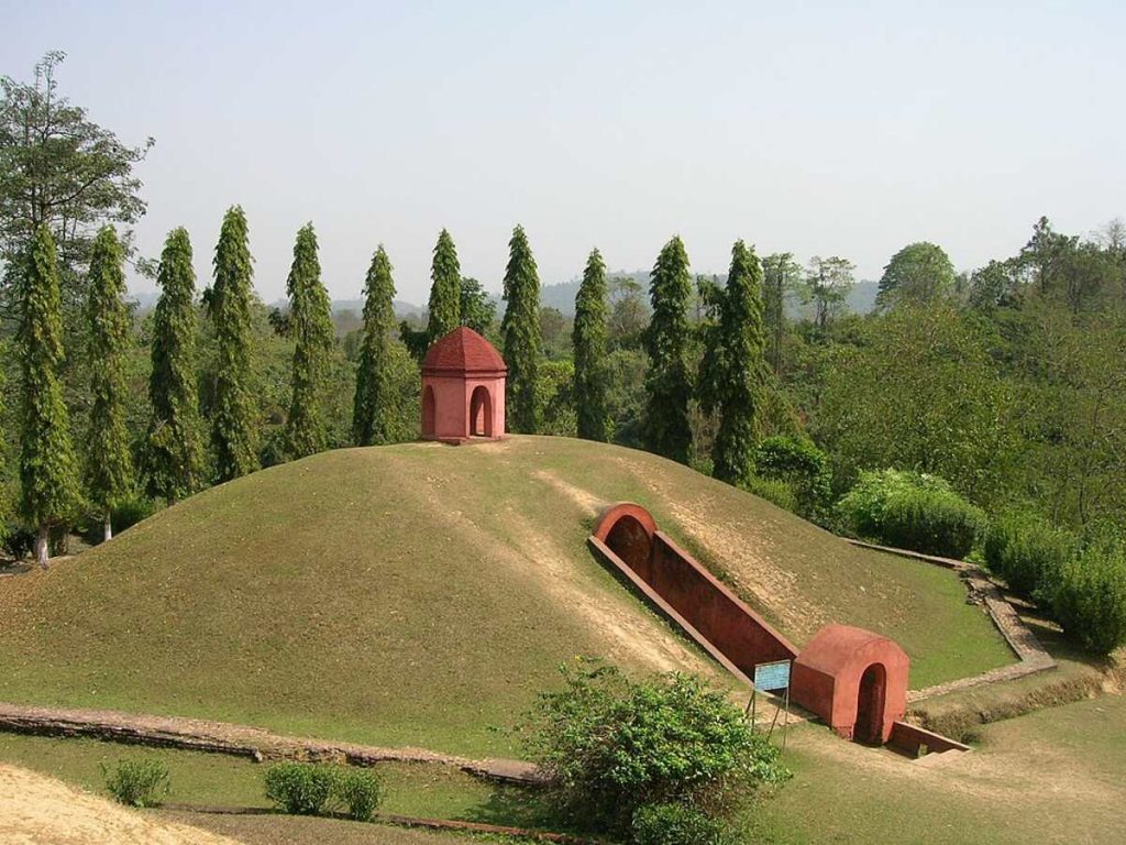 Visiting Charaideo Maidams is one of the best things to do in Sivasagar