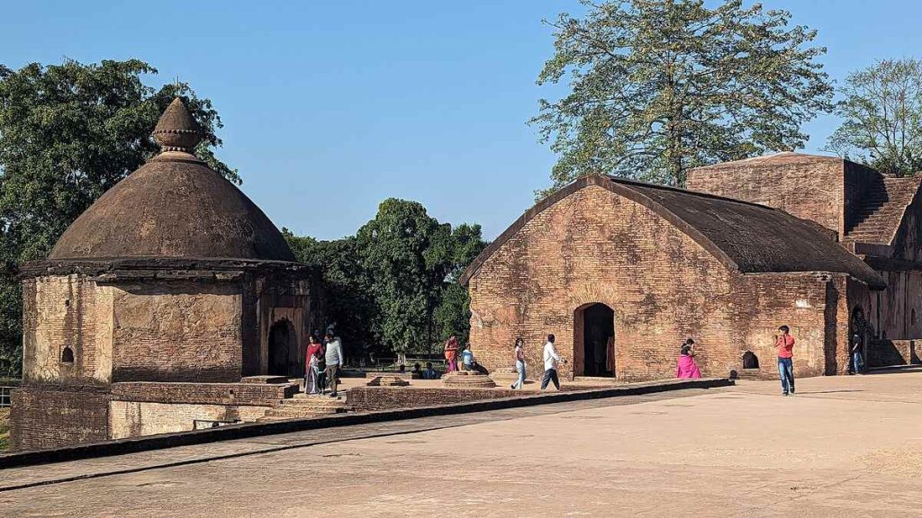 Wondering at Talatal Ghar is one of the best things to do in Sivasagar