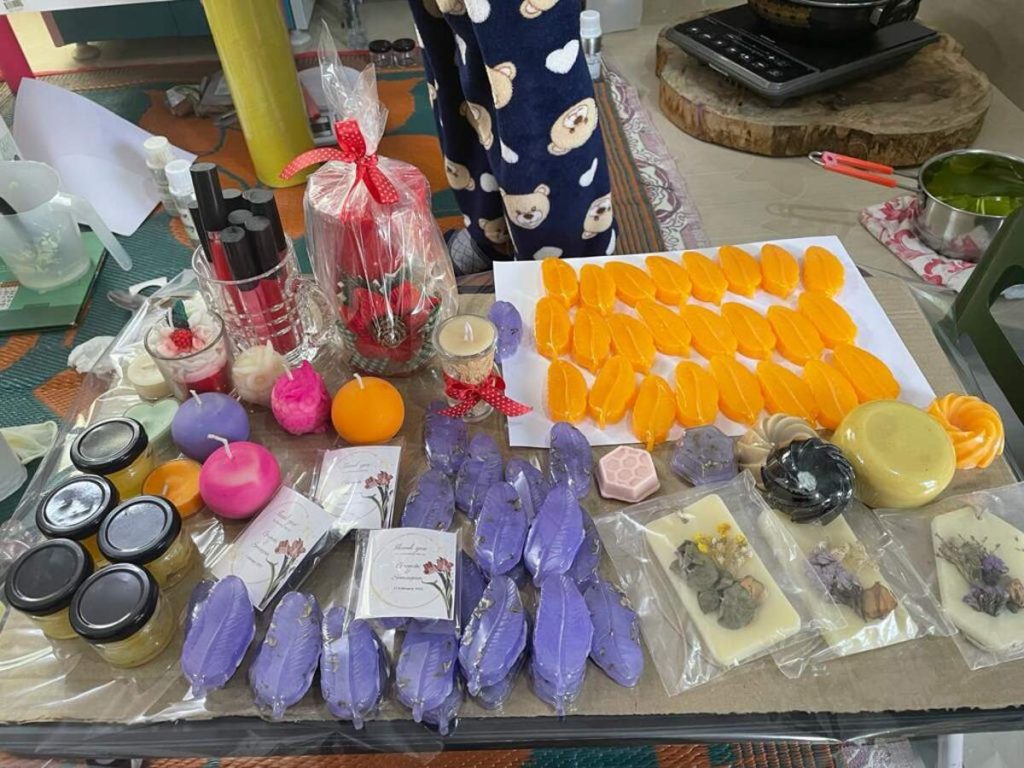 Handmade Soaps and Candles is one of the Shillong famous things to buy