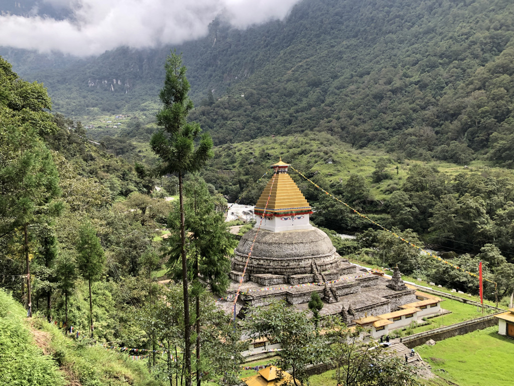 The Gorsum Chorten in Zemithang Arunachal Pradesh