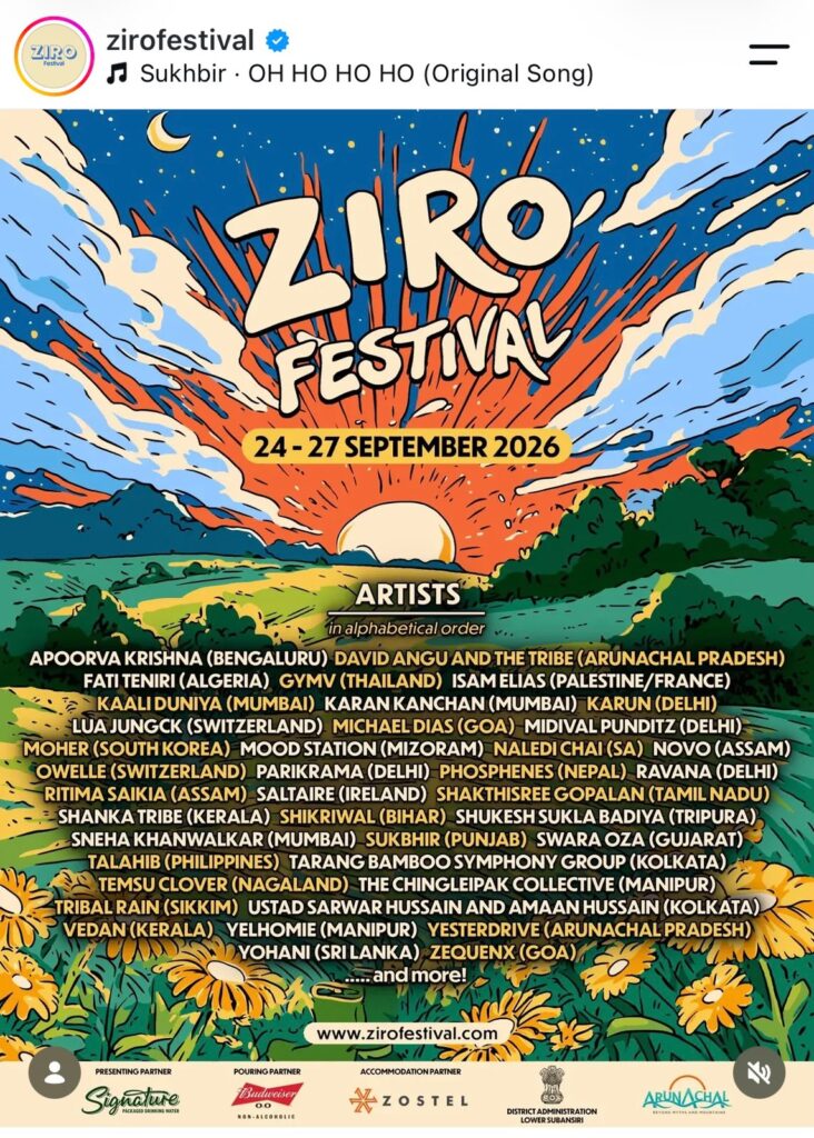 Ziro Festival Of Music